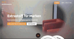 Desktop Screenshot of medienweite.de